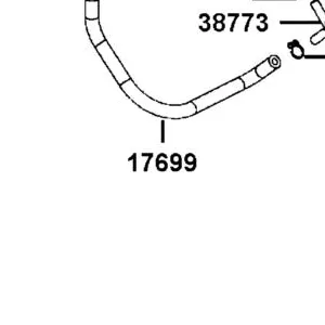 17699-AGA6-M00 TUBE C VACUUM — diagram cutout
