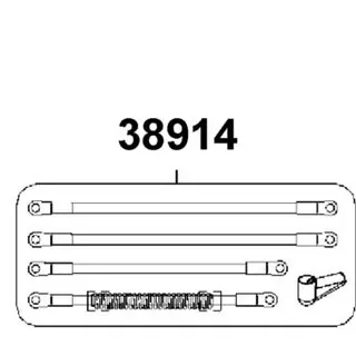 38914-LEE8-690 POWER WIRE — diagram cutout