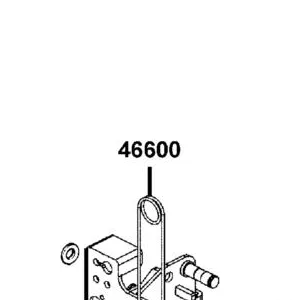 46600-AFB9-M00 STAY PEDAL ASSY — diagram cutout