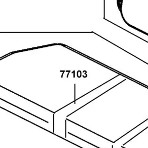 77103-ALE8-E00 BAND SEAT — diagram cutout