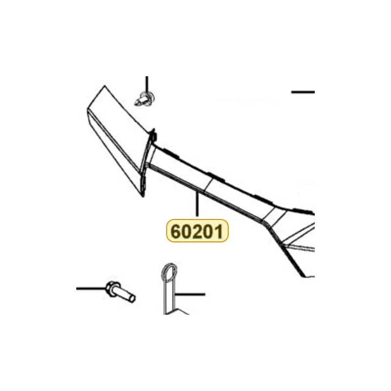 60201-ALE8-E00-HGR PANEL TRIM FRONT — diagram cutout