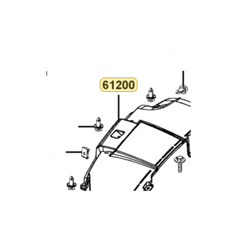 61200-ALE8-E00-HGR FENDER RH FRONT — diagram cutout