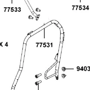 77531-ALE8-E00 L PIPE COMP ROOF — diagram cutout