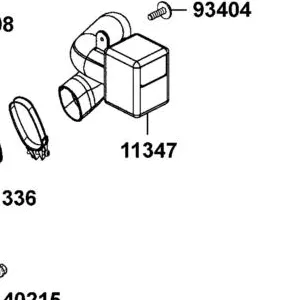 11347-ALE8-E00 RR CVT DUCT — diagram cutout