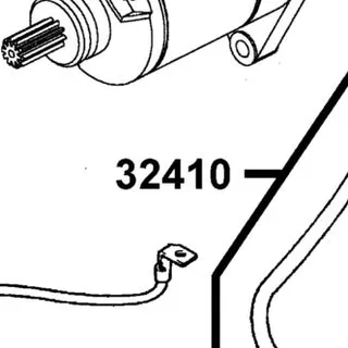 32410-ALE8-E00 CABLE STARTER MOTOR — diagram cutout