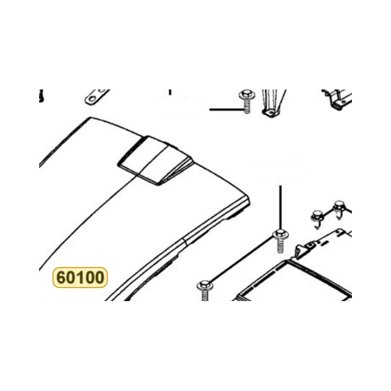 60100-ALE8-E00-N1R FENDER FRONT (Black) — diagram cutout