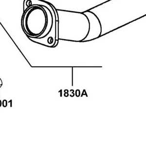 1830A-ALE8-900 EXHAUST ASSY — diagram cutout