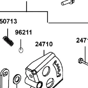 24710-ALE8-E00 BRKT SHIFTER — diagram cutout