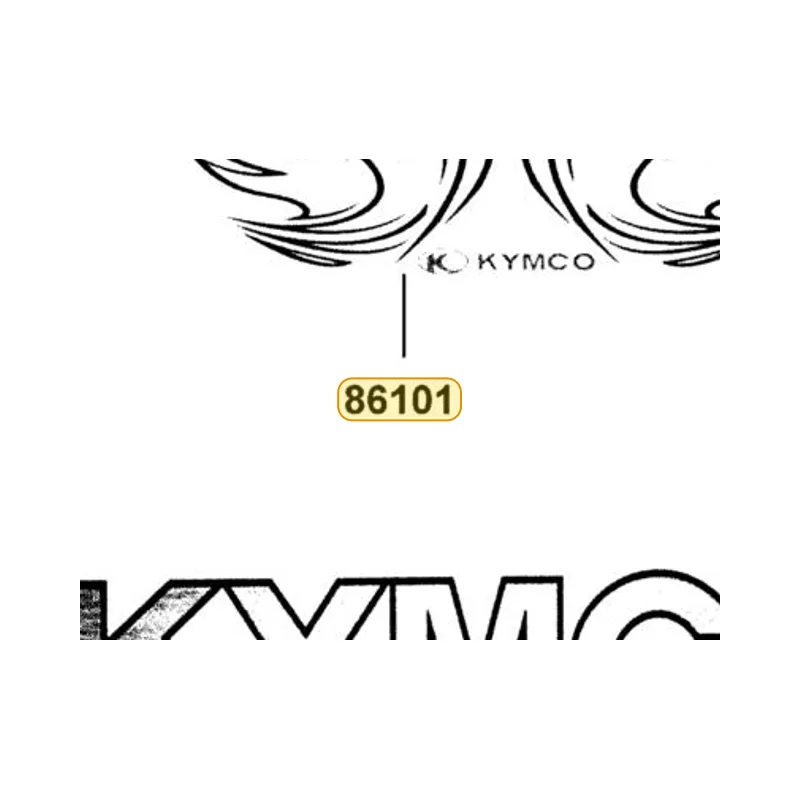 86101-ALE8-M30-T02 STRIPE FR PANEL — diagram cutout
