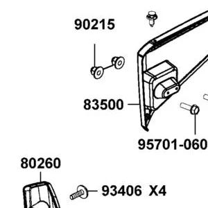 83500-ALE8-600-JFT PANEL RH REAR FENDER — diagram cutout
