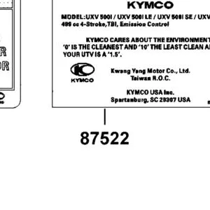87522-ALE8-M31-T01 USA EPA HANG TAG — diagram cutout