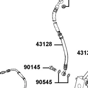 43128-ALE8-E01 HOSE ASSY??? RR L BRK — diagram cutout