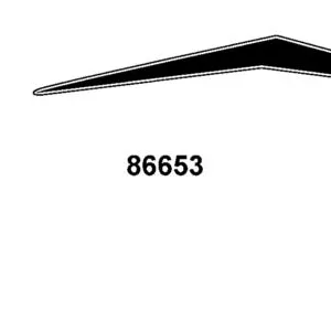 86653-AFB9-M30-T01 STRIPE B L RR TAIL — diagram cutout