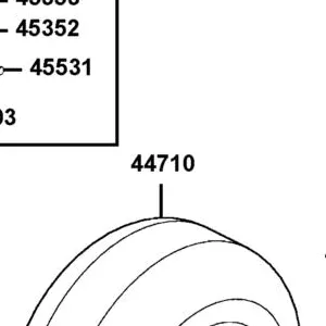 44710-LKM8-700 TIRE ASSY FR 25X9.00-12 4P TL — diagram cutout