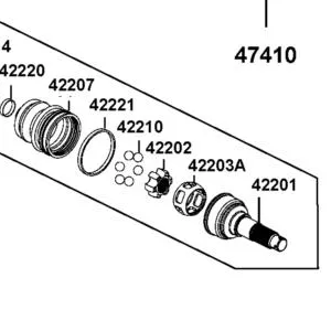 42203-ALE8-M01 BJ-CAGE — diagram cutout