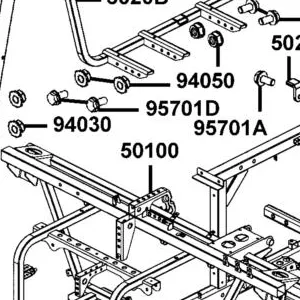 50100-AEE9-M03 BODY COMP FRAME — diagram cutout