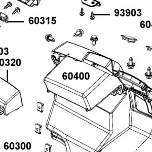 60400-AFB9-M00-N1R PANEL FRONT (Black) — diagram cutout