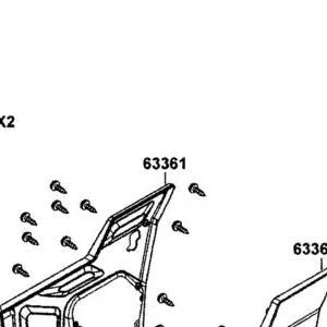 63361-AFB9-M00-N1R PANEL L INNER DOOR (Black) — diagram cutout