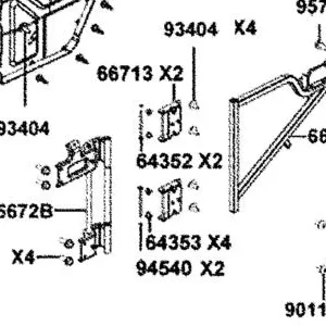 64352-ZVA6-M00 SHAFT??? DOOR HINGE — diagram cutout