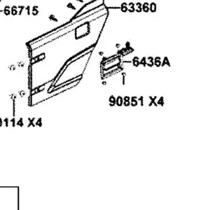 90851-ZVA6-M00 RIVET 4.8*12.8 — diagram cutout