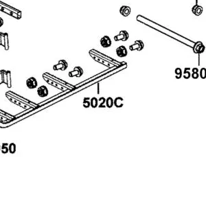 5020C-AFB9-M00 PIPE COMP L SIDE FRAME — diagram cutout