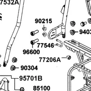 77546-ZVA6-M01 HOOK DOOR — diagram cutout