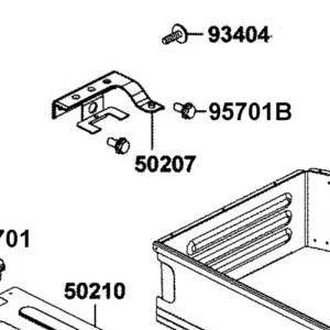 50207-AFB9-M07 BRKT A/C — diagram cutout