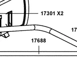 17688-AFB9-M02 TUBE ASSY VACUUM — diagram cutout