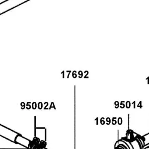 17692-AFB9-M02 HOSE ASSY C2 WAY JOINT-CHECK VALVE — diagram cutout