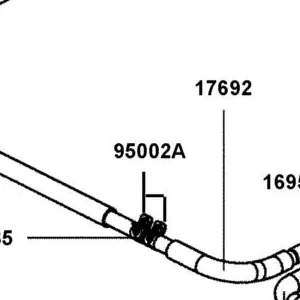 95002-40800-08G CLAMP D8 TUBE — diagram cutout