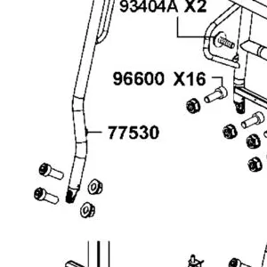 77530-ZWA2-M02 PIPE COMP FR ROOF — diagram cutout