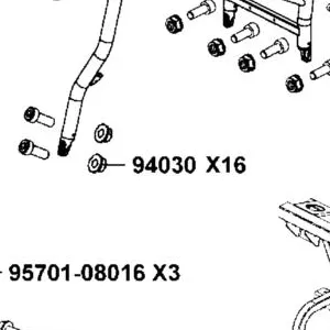 94030-ZWA2-M00 NUT HEX 10MM (C) — diagram cutout