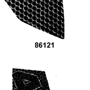 86121-AFB9-M30-T01 STRIPE R FR COVER — diagram cutout