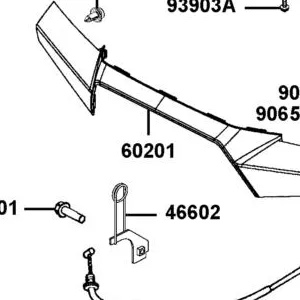 60201-ALE8-E00-YUR PANEL TRIM FRONT — diagram cutout