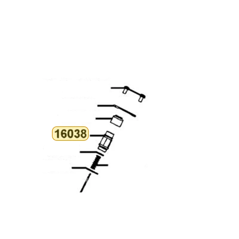16038-LDB5-700 NUT CHOKE — diagram cutout