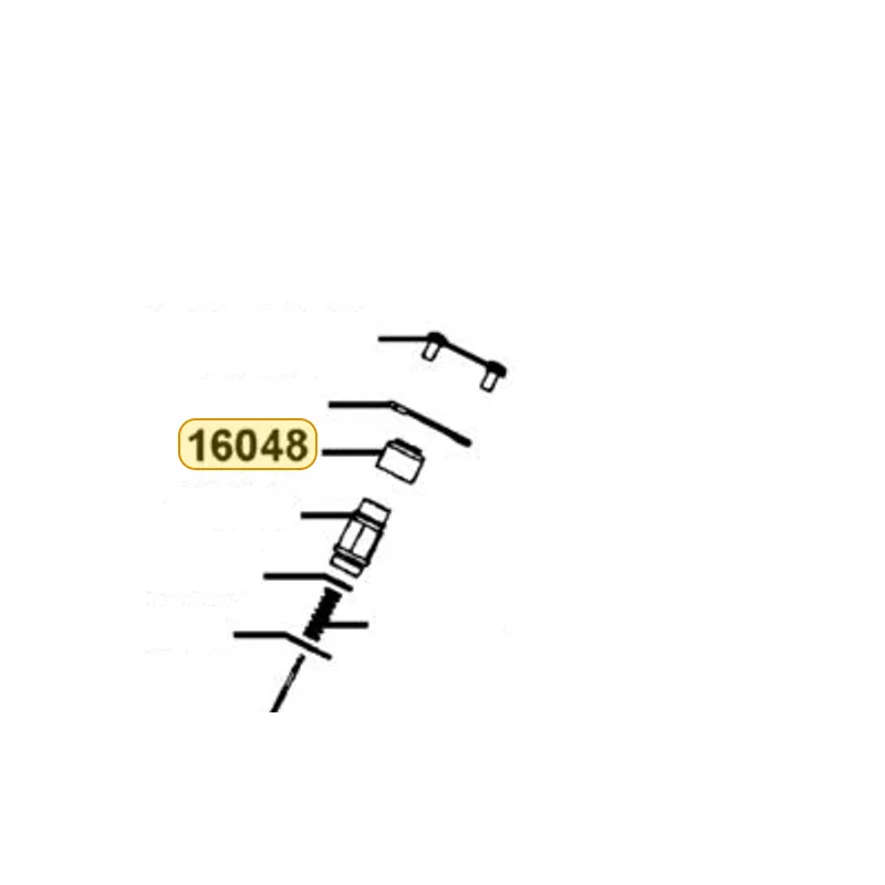 16048-LDB5-700 RUBBER CHOKE — diagram cutout