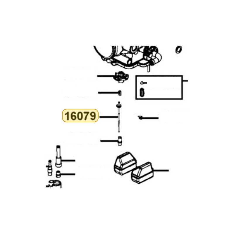 16079-LEE8-E00 NEEDLE ASSY JET — diagram cutout