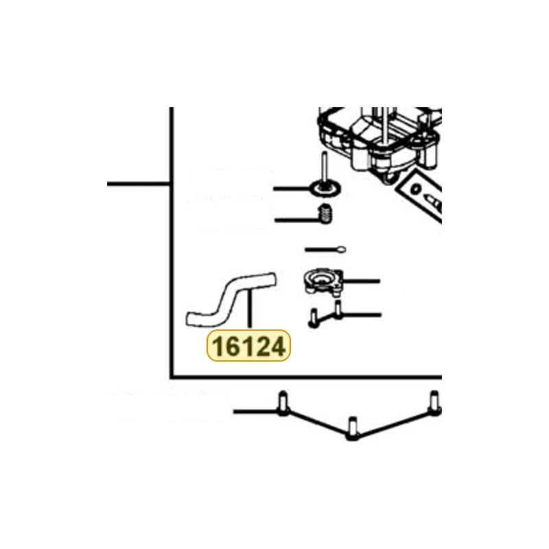 16124-LEE8-E00 TUBE COMPL 3.5x600 — diagram cutout