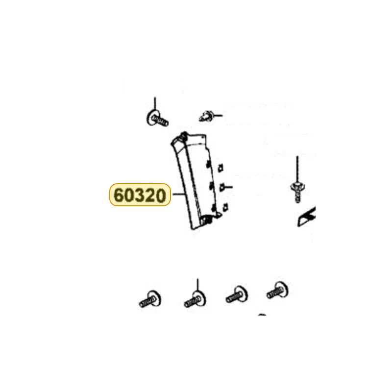 60320-LEE8-MG0-N1R SIDE PANEL R FRONT/BLACK (Black) — diagram cutout
