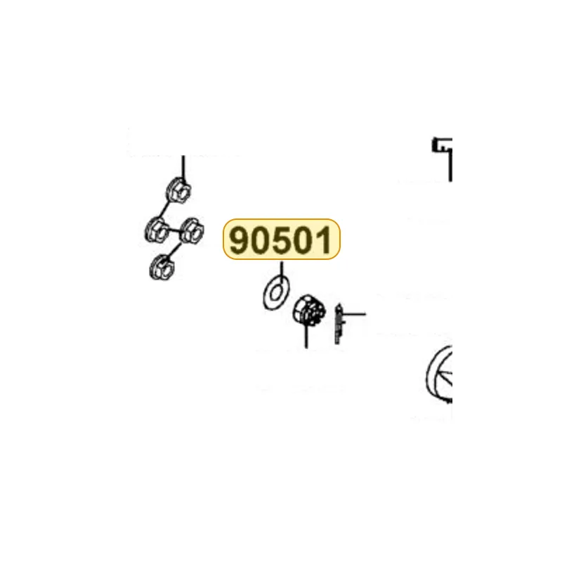90501-LEE8-E00 WASHER 18MM — diagram cutout