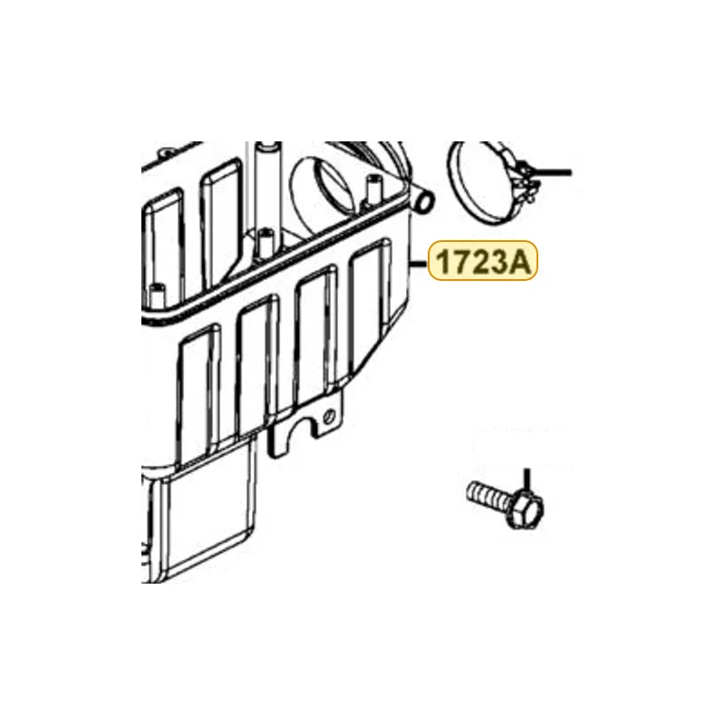 1723A-LEE8-E00 CASE ASSY AIR/C — diagram cutout