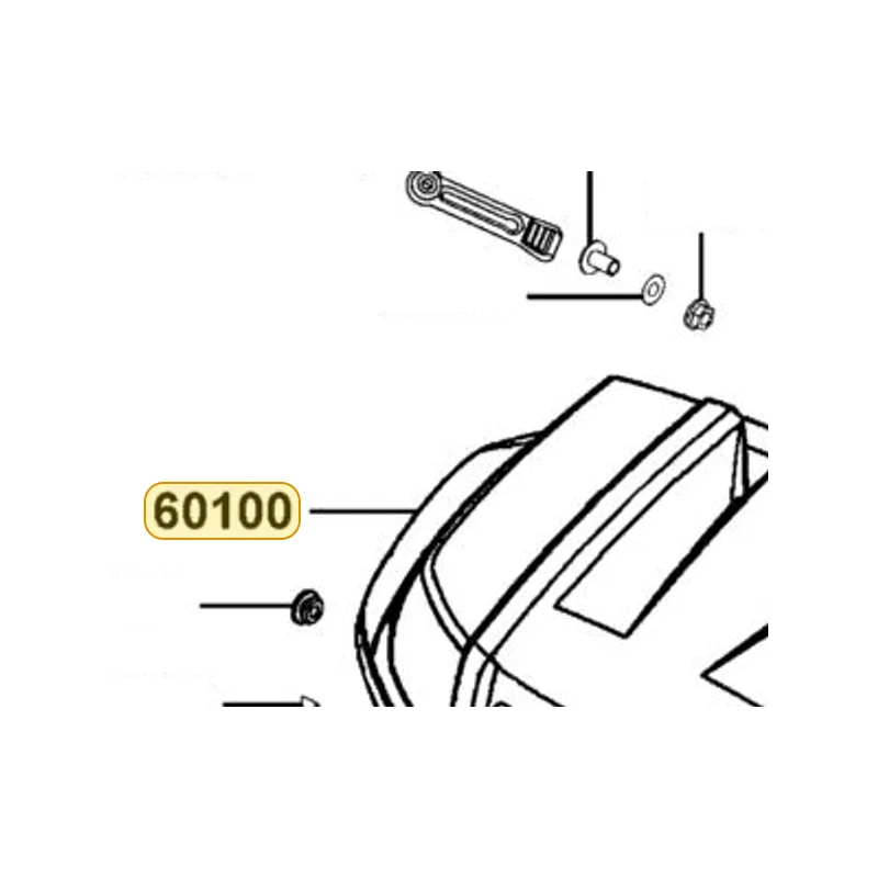 60100-LEE8-E00-N1R FENDER FRONT (Black) — diagram cutout