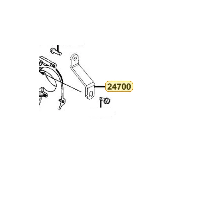 24700-LEE8-E00 STAY SHIFT GUIDE — diagram cutout