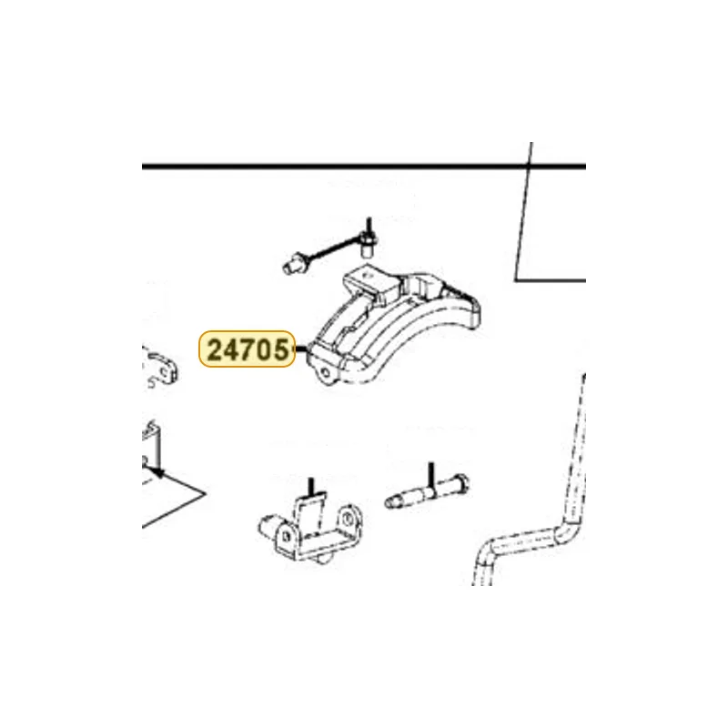 24705-LEE8-E00 COVER SHIFT LEVER GUIDE — diagram cutout