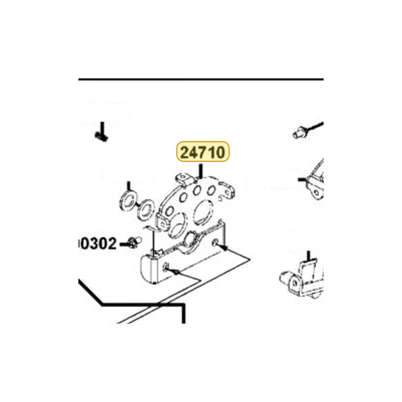 24710-LEE8-E00 STAY SHIFTER — diagram cutout