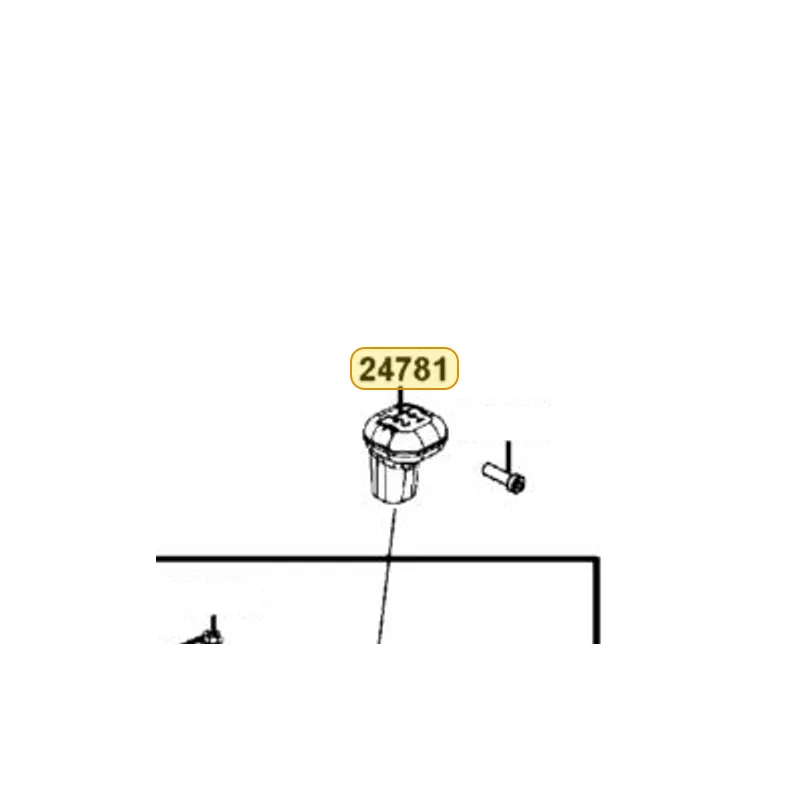 24781-LEE8-E00 COVER CHANGE HANDLE — diagram cutout