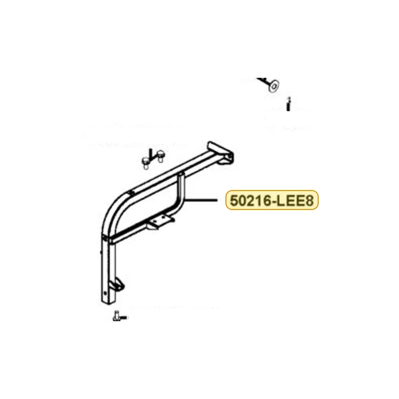 50216-LEE8-E00 SUPPORT PIPE SEAT INSIDE — diagram cutout