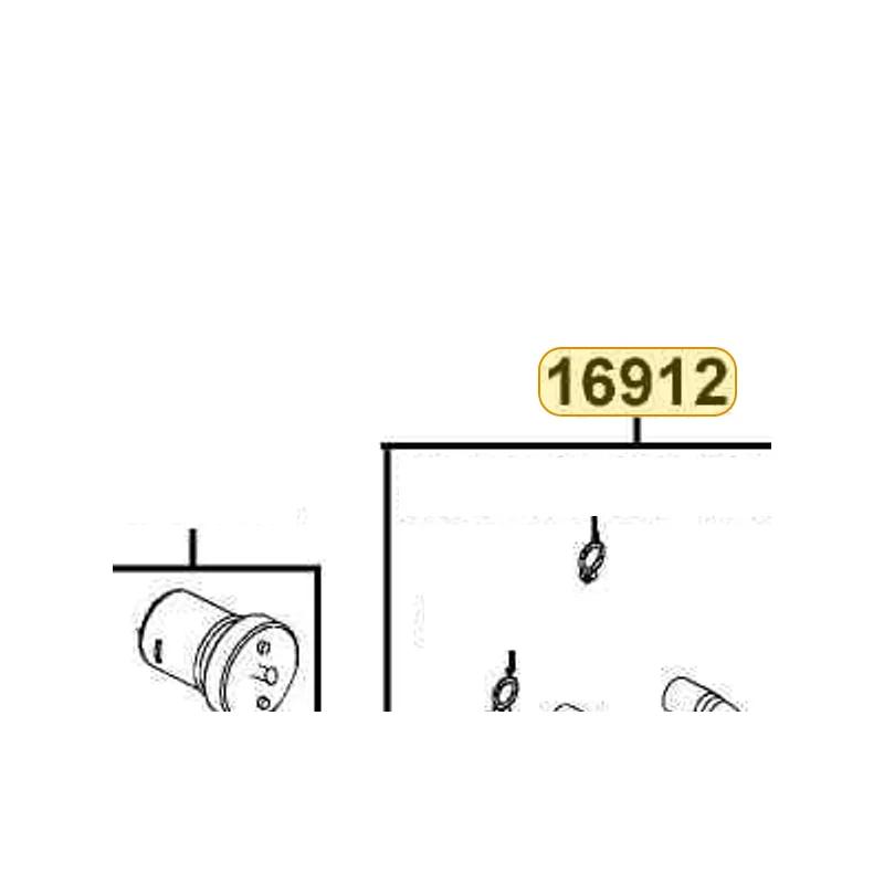 16912-LBA2-E00 TUBE ASSY STRAINER - FUEL PUMP — diagram cutout