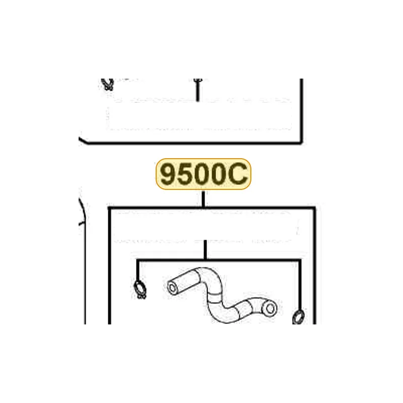 9500C-LEE8-E00 TUBE ASSY FUEL — diagram cutout