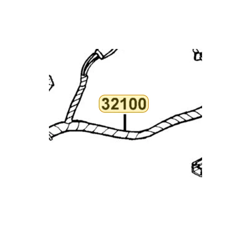 32100-LEE8-500 HARNESS WIRE — diagram cutout